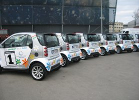 Линейка малолитражных автомобилей Разнообразие авто на выставке GasShow 2012