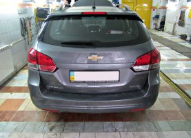 Общий вид на Chevrolet Cruze Chevrolet Cruze общий вид