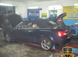 Audi A4 Cabriolet Ауди А4 Сабриолет с гбо