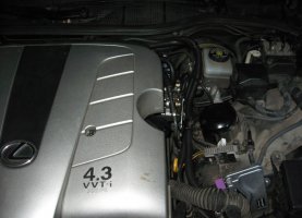 Lexus LS430 с гбо