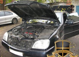 газ на Mercedes Benz CLS 500