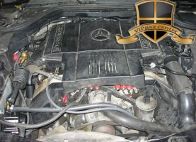 газ на Mercedes Benz CLS 500