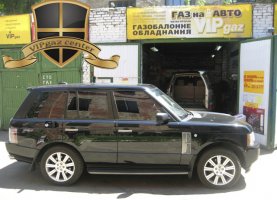 газ на Range Rover Supercharged
