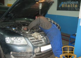 Volkswagen Touareg газ на Volkswagen Touareg
