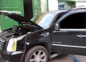 гбо на Садиллаc Есcаладе 6.2