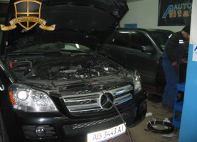 Mercedes-Benz GL-450 с гбо