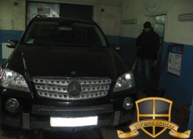 гбо на Mercedes-Benz ML350