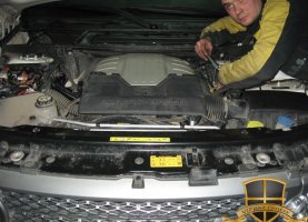 газ на Ранге Ровер Суперчаргед 2011