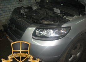 Hyundai Santa Fe на газе