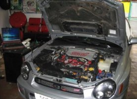 Subaru Impreza WRX STI с гбо
