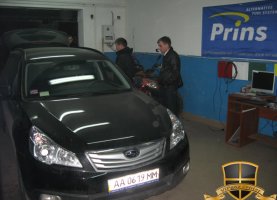 газ на Subaru Outback 2.5