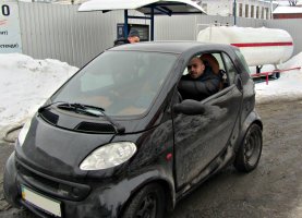 гбо на Mercedes Smart Fortwo