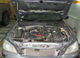Opel astra 1.6 газ на Opel astra 1.6