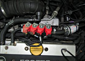 газ на Opel Omega B 2.0