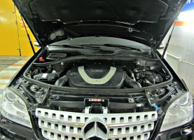 гбо на Mercedes-Benz ML 350 Black