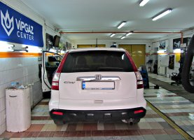 газ на Honda CR V 2.4