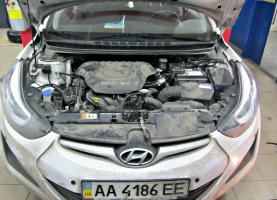 гбо на Hyundai Elantra -1.6 
