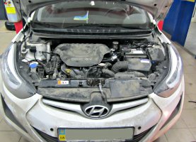гбо на Hyundai Elantra -1.6 