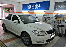 гбо на Skoda Octavia 1.6 MPI