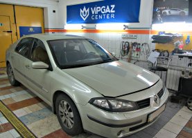 гбо на Renault Laguna 2.0T