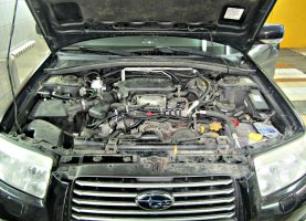 газ на Subaru Forester 2.5