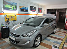 Hyundai Elantra гбо на Hyundai Elantra