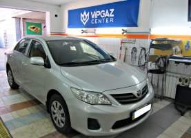 гбо на Toyota Corolla 1.6