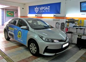гбо на Toyota Corolla 1.3