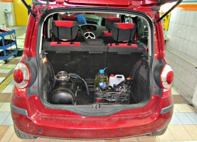 газ на Renault Scenic 1.6