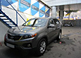 гбо на Kia Sorento Black