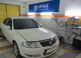 Nissan Almera 1.6 Ниссан Алмера 1.6 на газе