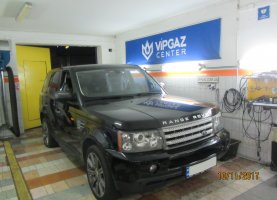 land Rover Range Rover SuperCharged 4.2 газ на land Rover Range Rover SuperCharged 4.2