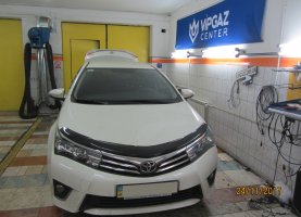 Toyota Corolla 1.3 гбо на Toyota Corolla 1.3