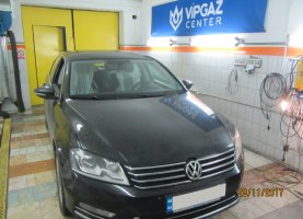 VW Passat B8 на газу
