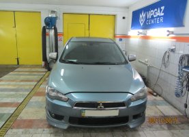 Mitsubishi Lancer газ на Mitsubishi Lancer
