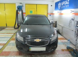 Chevrolet Cruze гбо на Чевролет Срузе