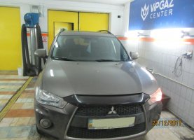 Mitsubishi Outlander XL 2.4 гбо на Mitsubishi Outlander XL 2.4