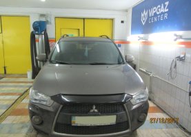 Mitsubishi Outlander XL 2.4 гбо на Mitsubishi Outlander XL 2.4