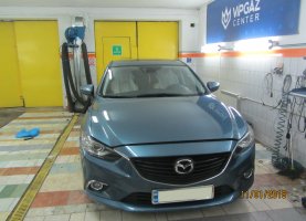Mazda 6 skyactiv 2.5 гбо на Mazda 6 skyactiv 2.5