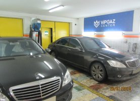 Mercedes-Benz S550 гбо на Mercedes-Benz S550