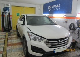 Hyundai Santa Fe 2.4 GDI газ на Hюндаи Санта Фе 2.4 ГДИ