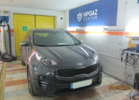 гбо на KIA SPORTAGE 2.4 GDI