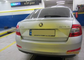 Skoda Octavia 1.4 TSI на газе