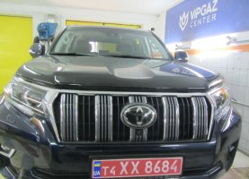 газ на Toyota LC Prado 2019 год