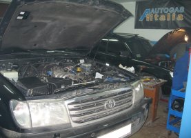 Land Cruiser 100 4.7 гбо на Land Cruiser 100 4.7