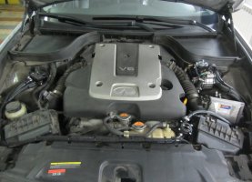 Infiniti G25 с гбо