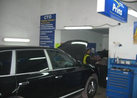 Porsche Cayenne на газе