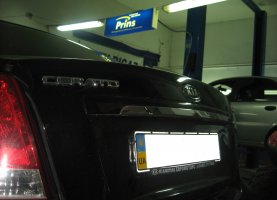 КИА cерато на газе
