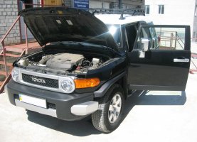 гбо на Toyota FJ cruiser