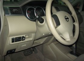 Nissan Tiida с гбо